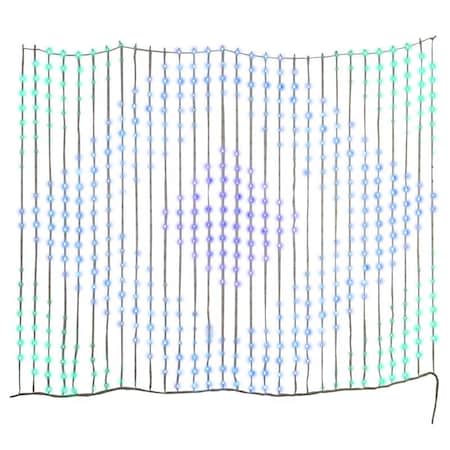 Celebrations Celebrations LED RGB 720 ct Novelty Christmas Lights 5 ft. CURRGB5X4A